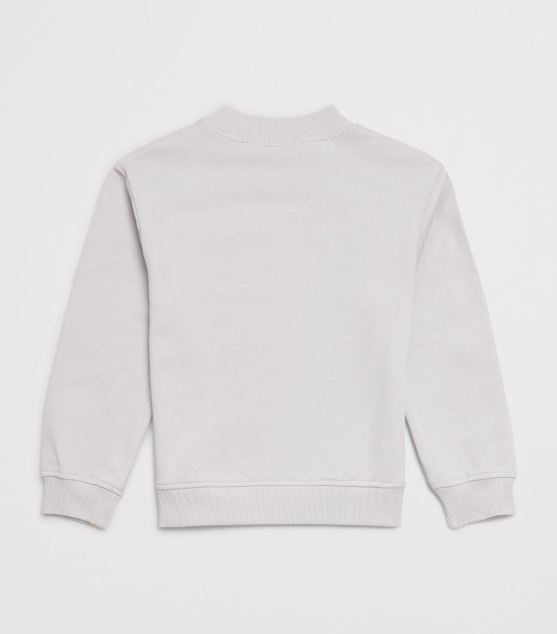Billieblush cotton sweatshirt with OKAY motif for children 4-10 years - British product
