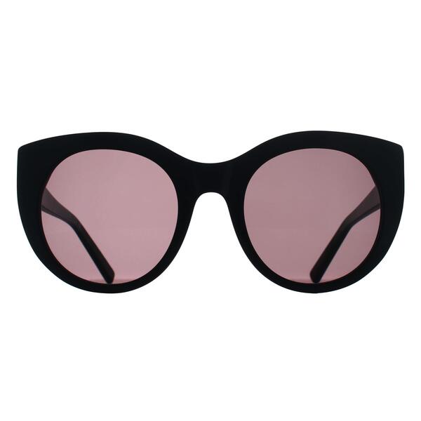 Schwarze DKNY Cat-Eye-Sonnenbrille für Damen, importiert aus Großbritannien