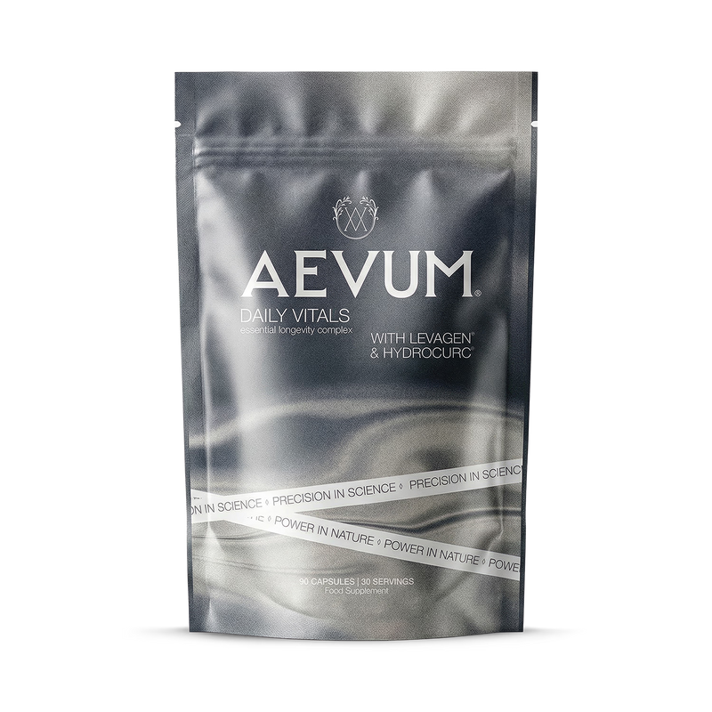 AEVUM Daily Vitals cellular health complex 90 capsules, imported from the UK