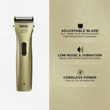 Wahl Super Groom Premium Rechargeable dog clipper kit (British brand)