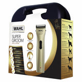 Wahl Super Groom Premium Rechargeable dog clipper kit (British brand)