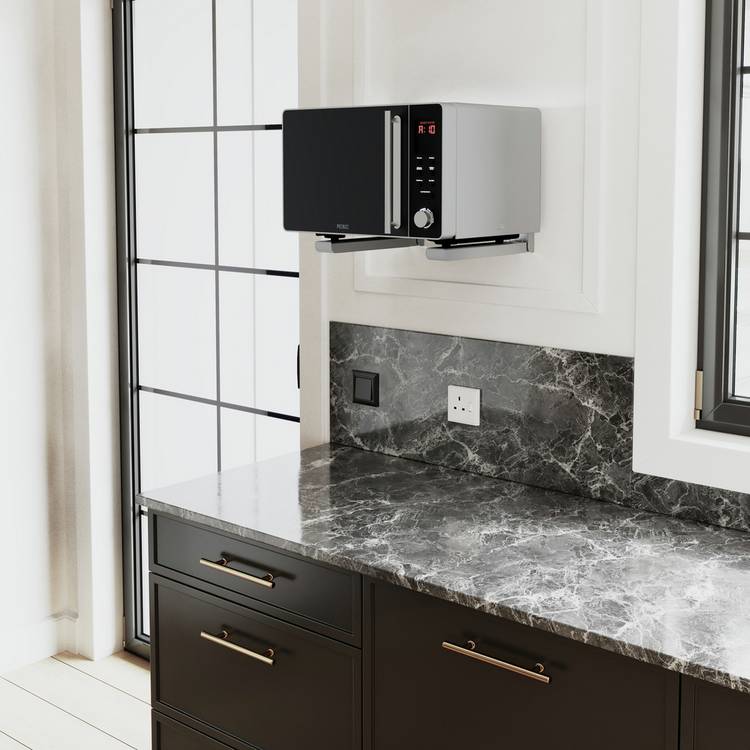 AVF universal microwave wall bracket with extendable arms, imported from the UK