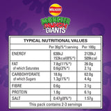 Walkers Monster Munch Giants Pickled Onion Sharing Bag Snacks 85g