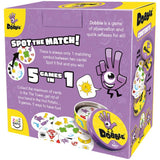 Dobble family card game 55 cards, UK version