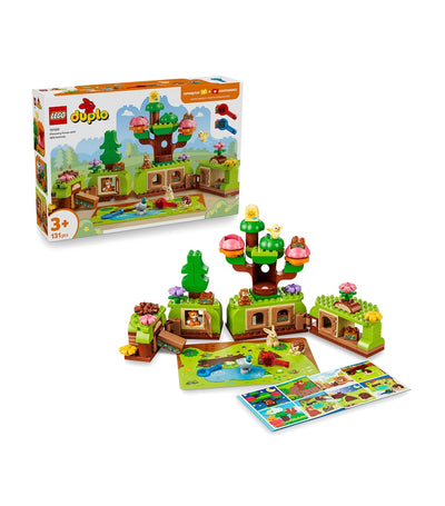 Harrods Lego DUPLO Discovery Forest with Wild Animals Building Toy Set 131 Pieces- Buy online at McGrocer