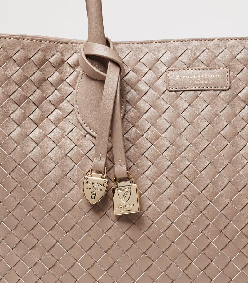 Aspinal of London leather tote bag - British product