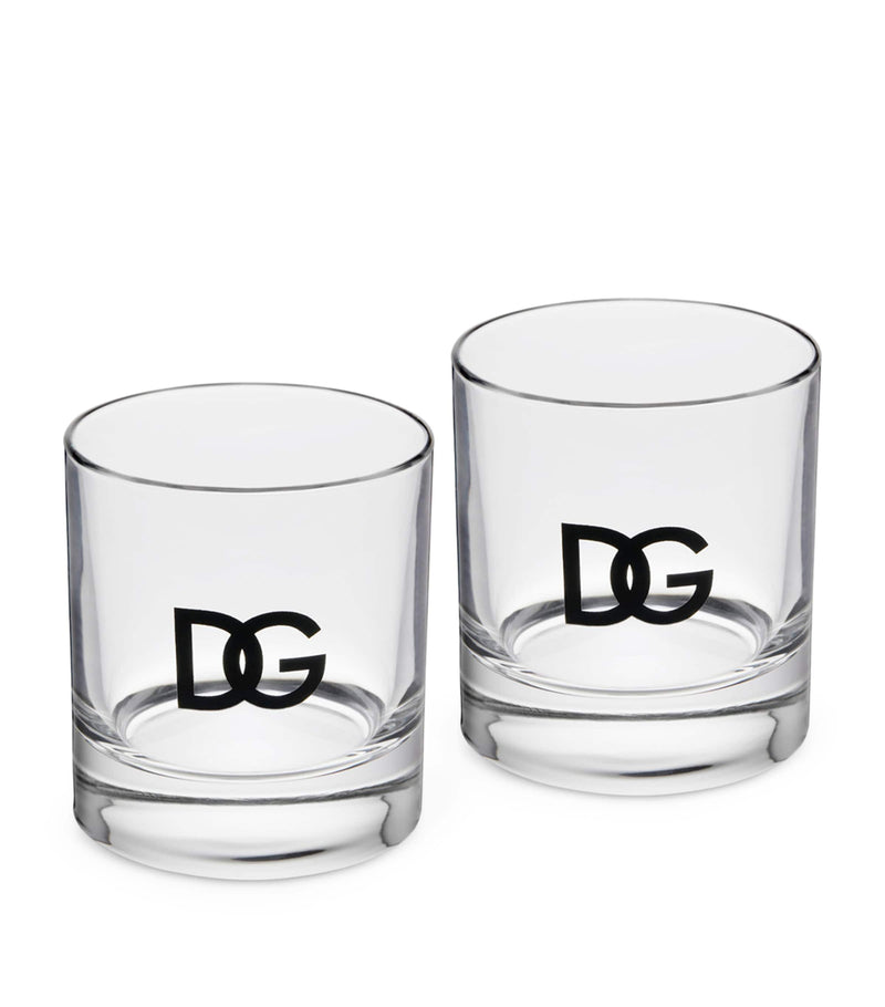 Dolce&Gabbana DG Millennials Logo shot glasses set of two - British product