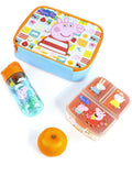Peppa Pig lunch bag set in Vanilla Underground Orange, imported from the UK