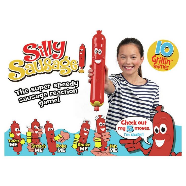 Silly Sausage reaction game for kids (British brand)