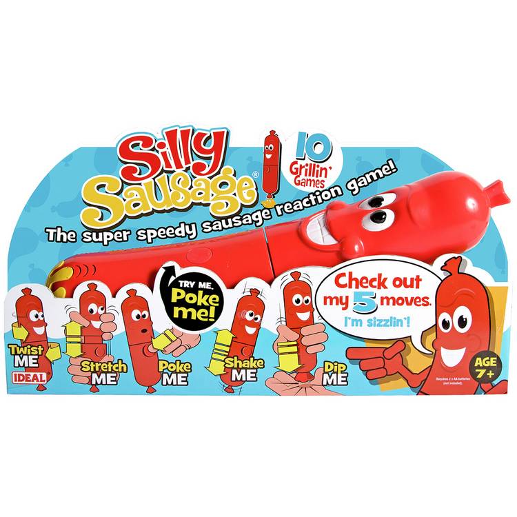 Silly Sausage reaction game for kids (British brand)