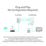 TP-Link AV600 powerline kit, imported from the UK