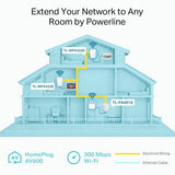 TP-Link AV600 powerline kit, imported from the UK