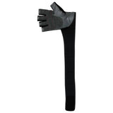 RDX leather weight lifting gloves with strap, UK version