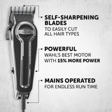 Wahl Elite Pro hair clipper set with accessories - British product