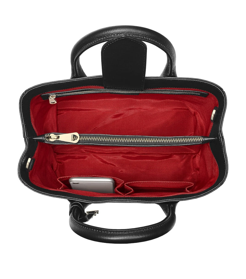 Aspinal of London Midi Leather London Tote Bag - British product