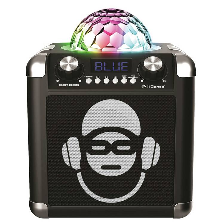 iDance Sing Cube BC100 Bluetooth karaoke system (British brand)