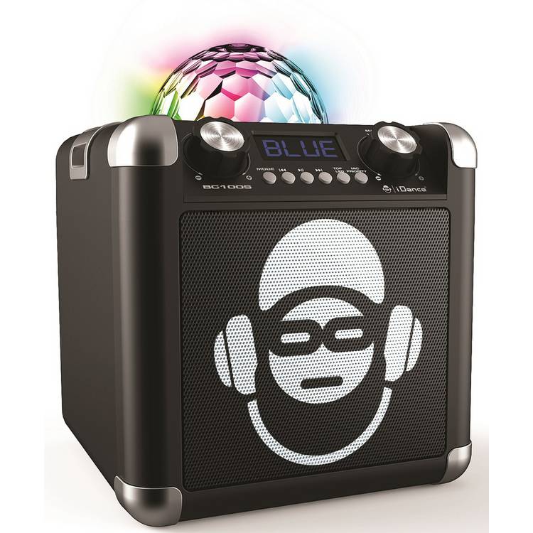 iDance Sing Cube BC100 Bluetooth karaoke system (British brand)