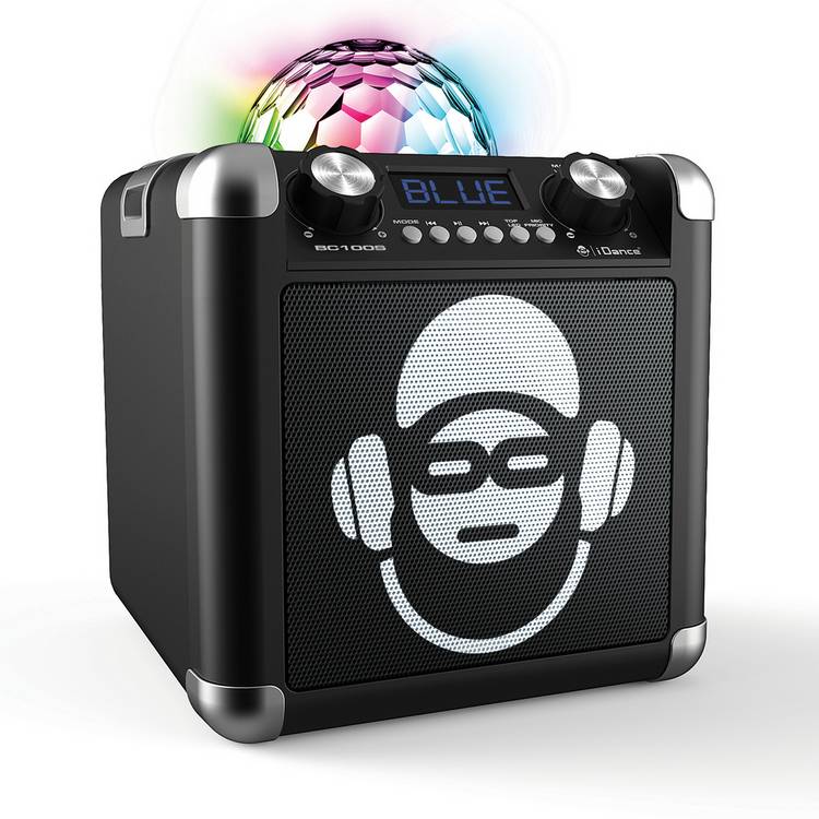 iDance Sing Cube BC100 Bluetooth karaoke system (British brand)