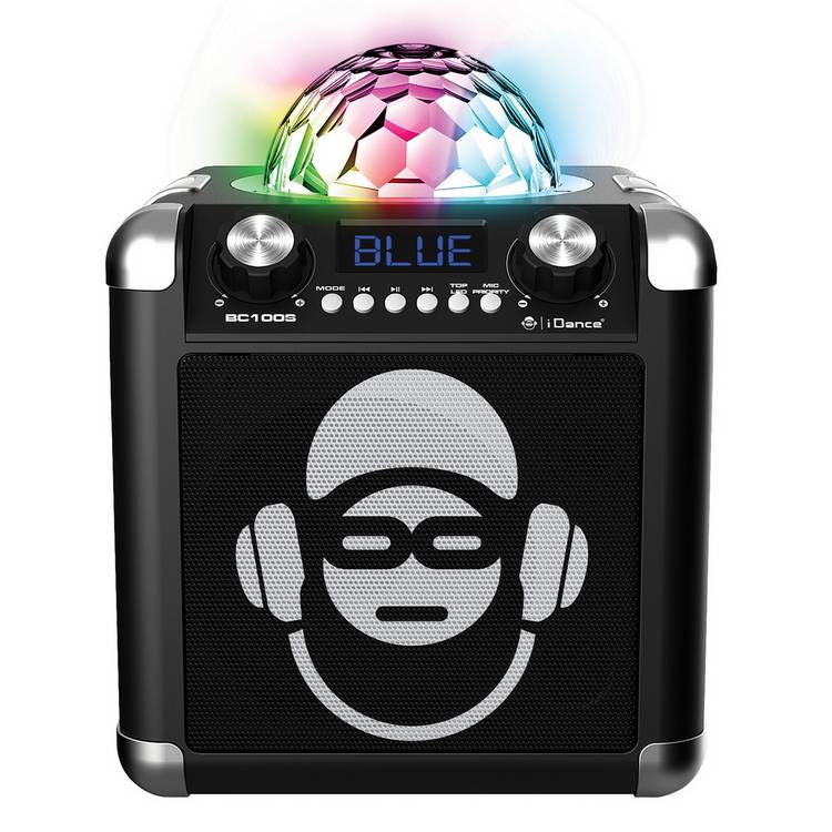 iDance Sing Cube BC100 Bluetooth karaoke system (British brand)
