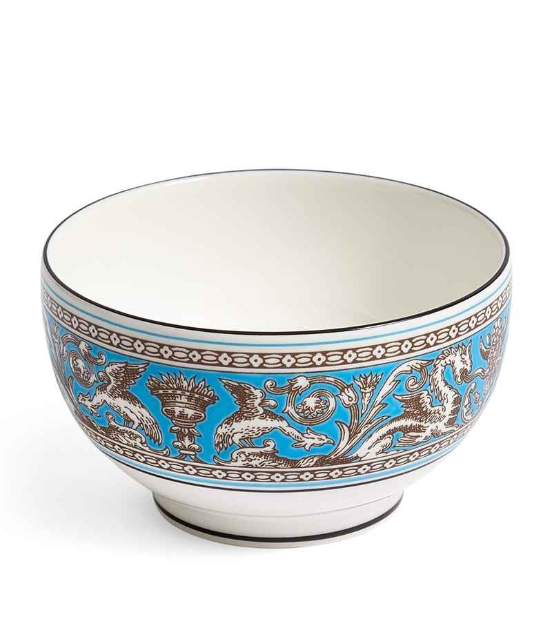 Wedgwood Florentine Turquoise rice bowl 10.5cm (British brand)