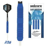 Argos Unicorn Gary Anderson 22g Rubberised Brass Darts- Buy online at McGrocer