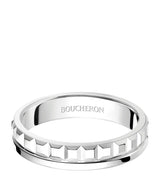 Harrods Boucheron White Gold Quatre Radiant Edition Wedding Band- Buy online at McGrocer