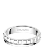 Boucheron Quatre Radiant Edition white gold wedding band (British brand)
