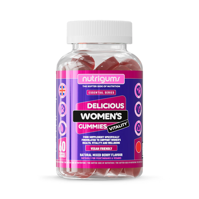 Holland & Barrett Nutrigums Women's Vitality Mixed Berry Multivitamin Gummies 60 Gummies- Buy online at McGrocer