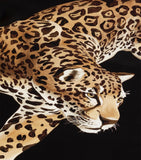 Dolce&Gabbana Casa silk leopard quilted throw 140cm x 180cm - British product
