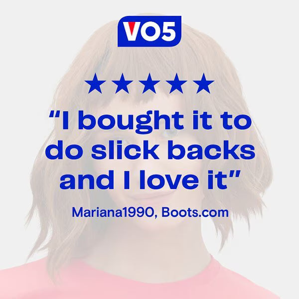 VO5 Mega Hold Hair Gel Spray 200ml (British brand)