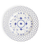 Royal Copenhagen Blue Fluted Full Lace plate 25cm, UK version