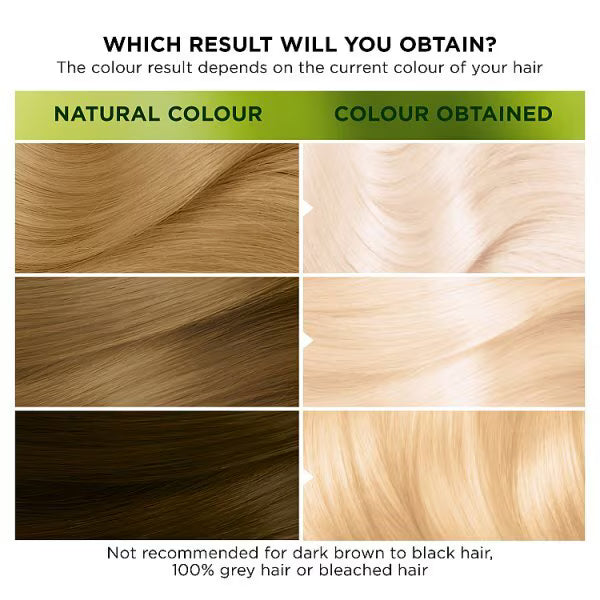 Garnier Nutrisse Ultra Bleach D4+ permanent hair colour, UK version