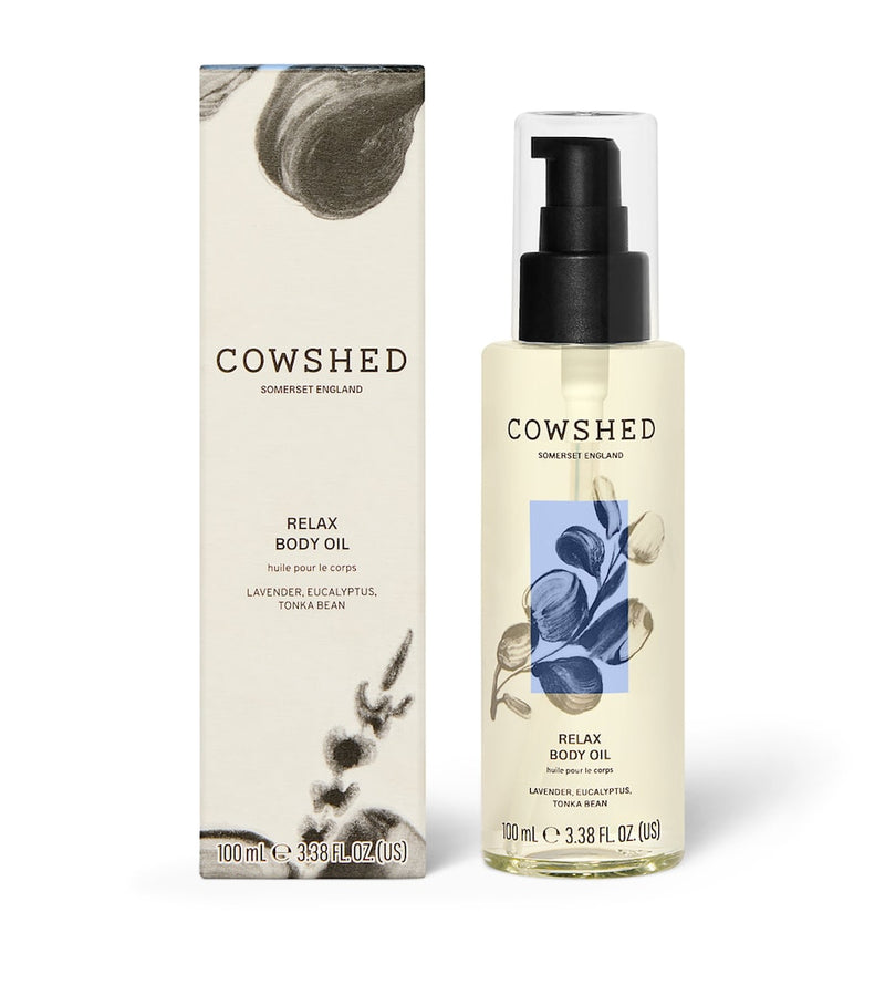 Cowshed Relax aromatherapy body oil 100ml, UK version