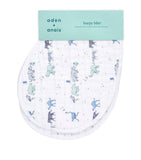 Aden + Anais burpy bibs set of 2 in muslin cotton (British brand)