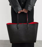 Christian Louboutin Cabata large calfskin tote bag - British product