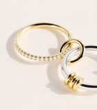 Spinelli Kilcollin Aries ring yellow gold sterling silver diamonds, UK version