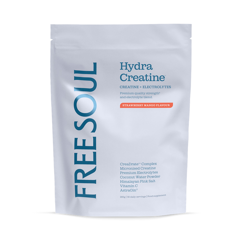 Free Soul creatine supplement Strawberry Mango 270g, imported from the UK