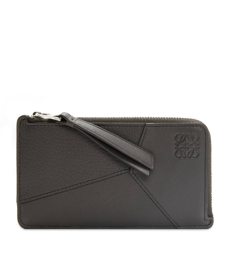 LOEWE Puzzle card holder leather accessory, imported from the UK