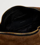 AllSaints suede shoulder bag, imported from the UK