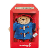 Harrods Paddington Bear Phone Box Soft Toy 22cm- Buy online at McGrocer
