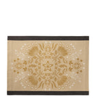 Le Jacquard Français Féerie placemat with floral wreaths 50x36cm, UK version