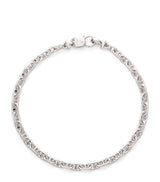 Harrods Tom Wood Sterling Silver Cable Bracelet- Buy online at McGrocer