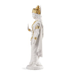 Lladró porcelain Sita sculpture with golden accents - British product
