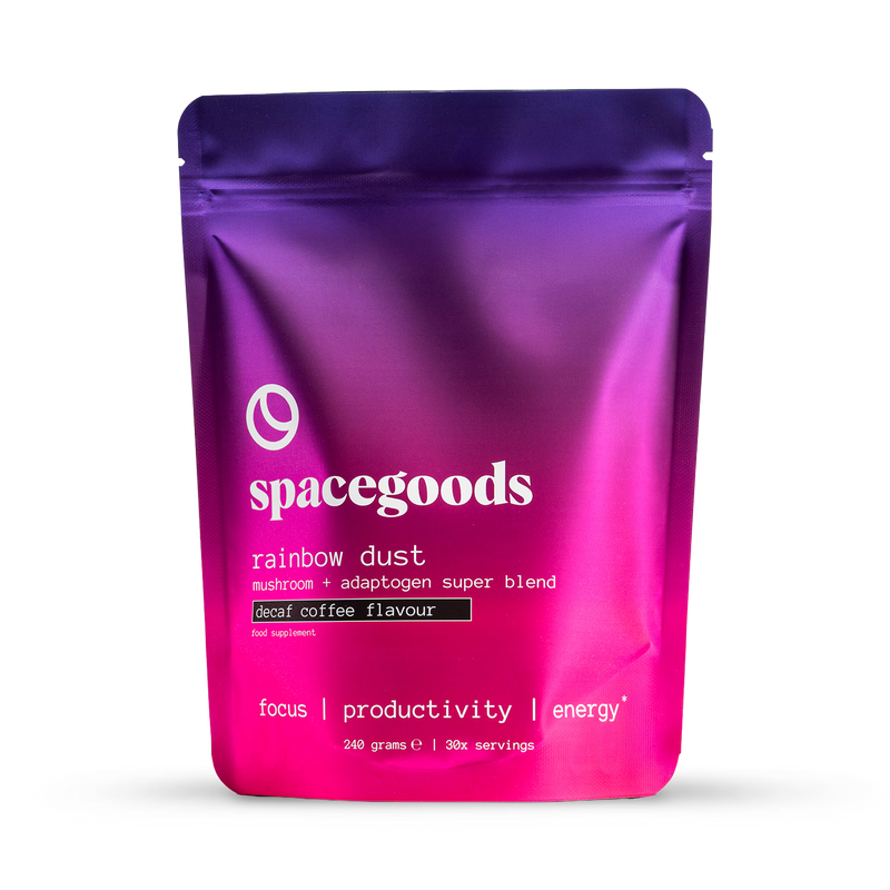 Spacegoods Rainbow Dust decaf superfood powder 240g - British product