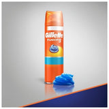 Gillette Fusion 5 Razor Blades and Shaving Gel 200ml, UK version