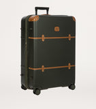 Bric's Bellagio check-in suitcase 76cm with leather trims (British brand)