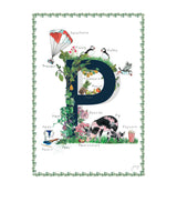 Harrods Jo Laing A4 Letter Print Wall Art- Buy online at McGrocer