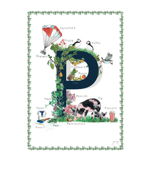 Jo Laing A4 Letter Print Wall Art