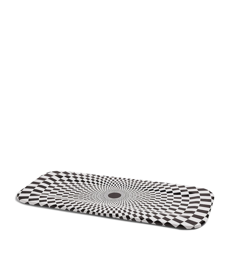 Fornasetti Egocentrismo rectangular tray 25cm x 60cm - British product