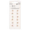 Superdrug Snap Clip Blonde 6 pack (British brand)